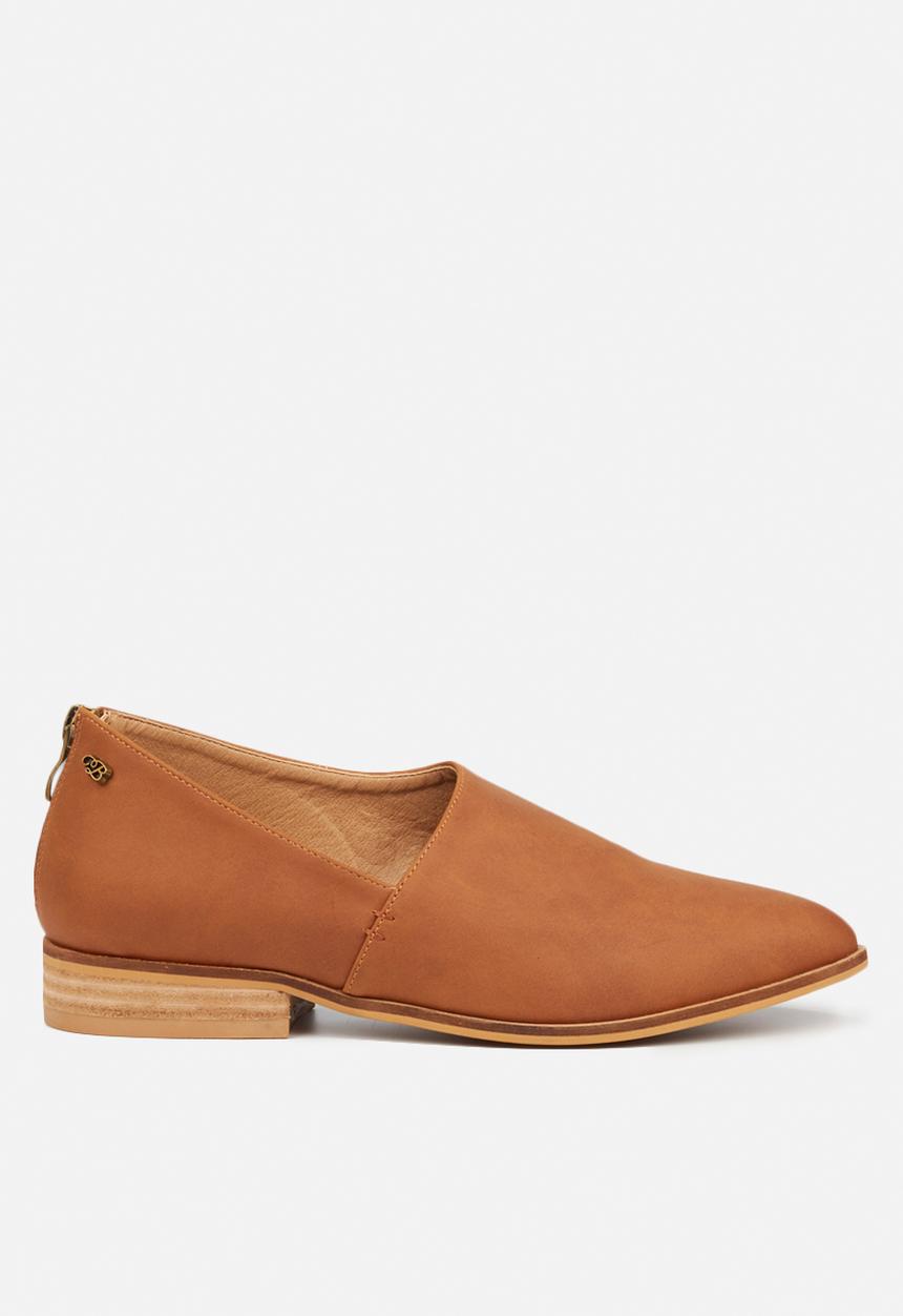 Miss Black - Fusha loafer - tan