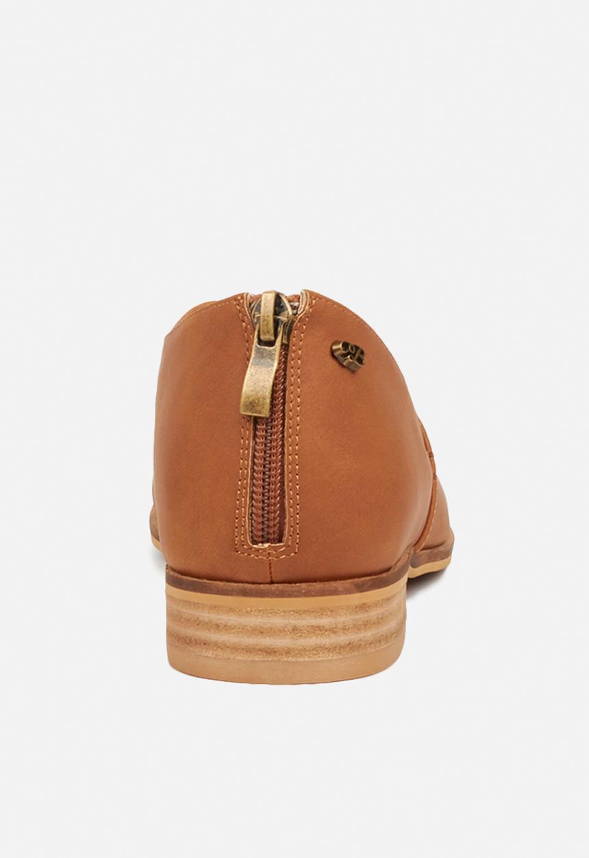 Miss Black - Fusha loafer - tan