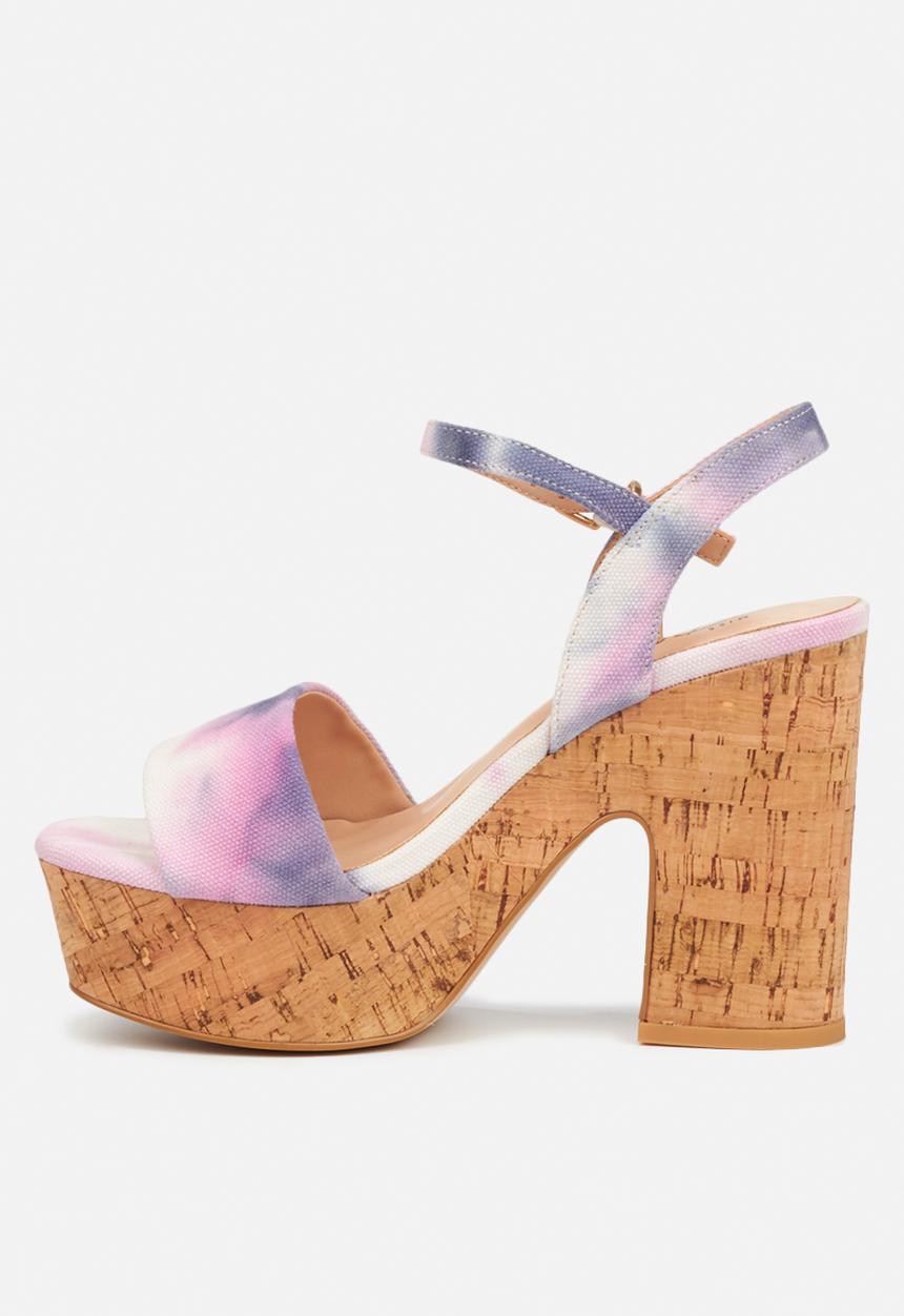 Miss Black - Kabelo heel - pink 