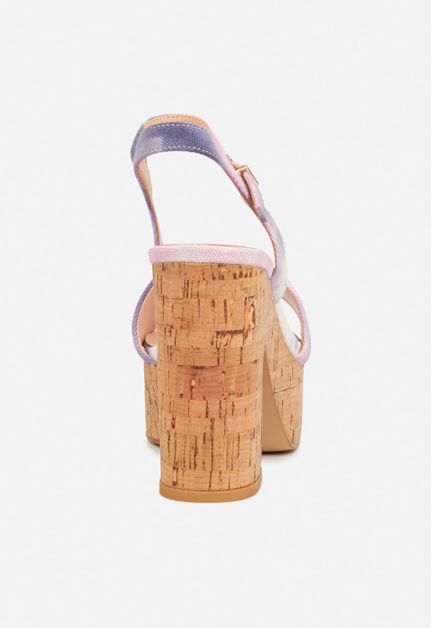 Miss Black - Kabelo heel - pink 