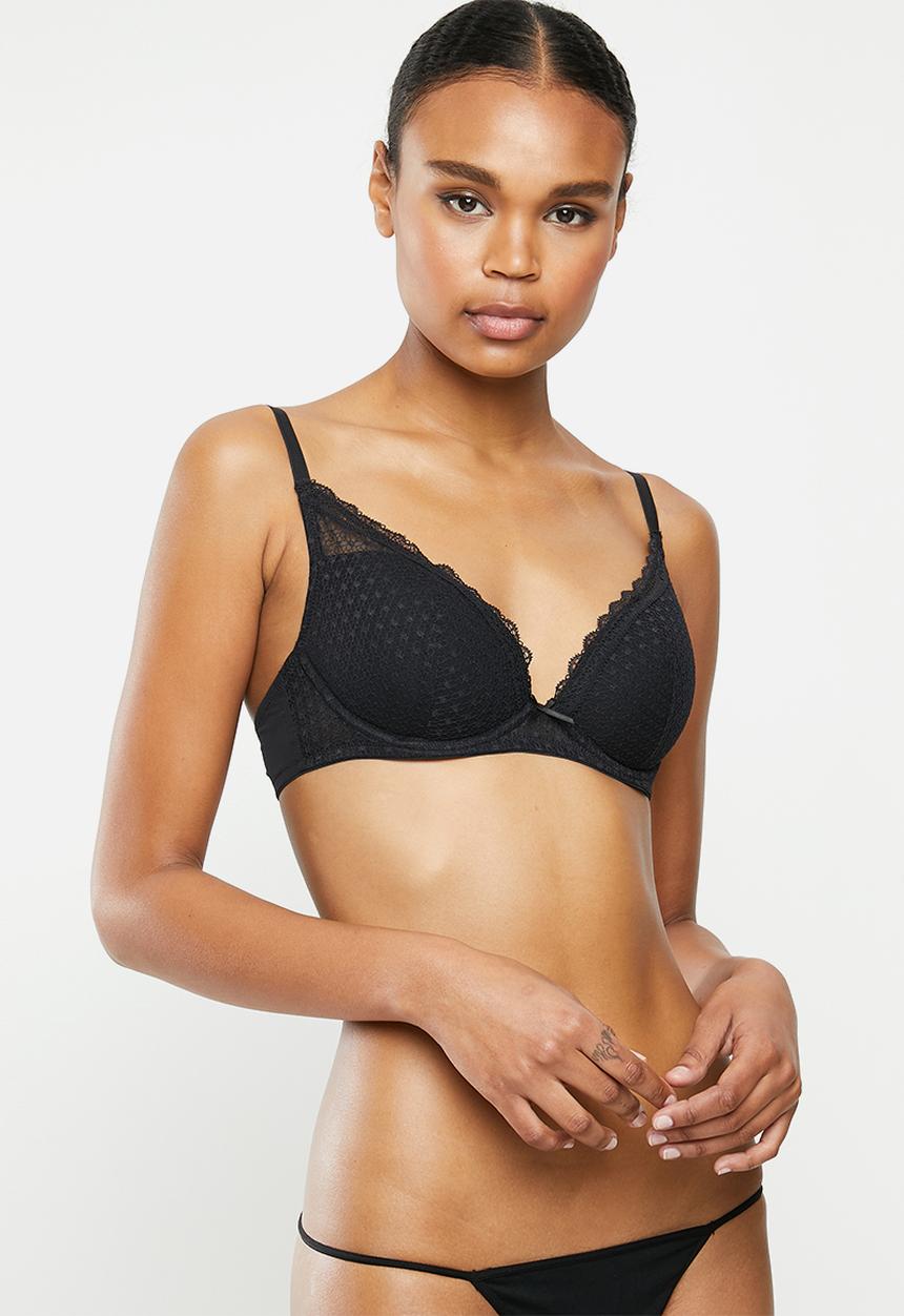 DORINA - Reese plunge bra - black