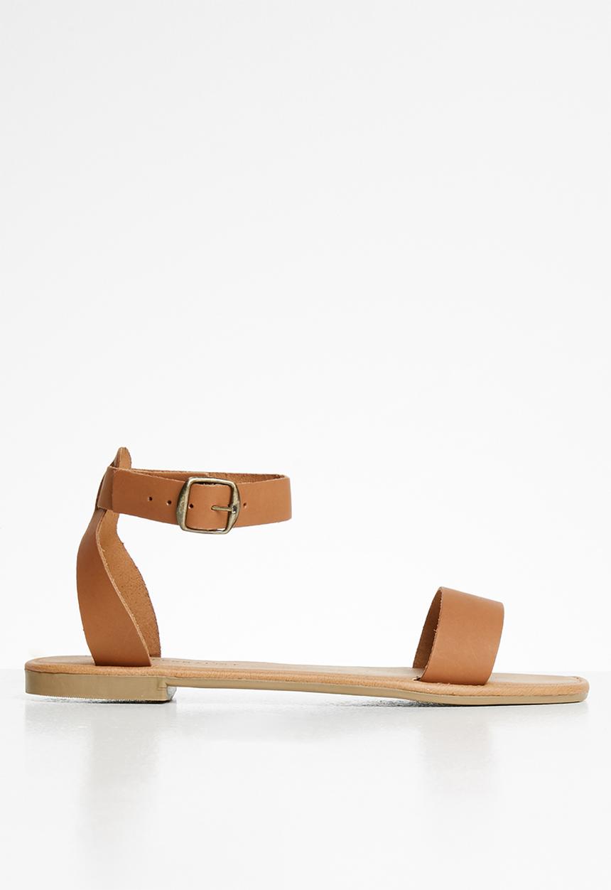 Superbalist - Stace ankle strap sandal - tan