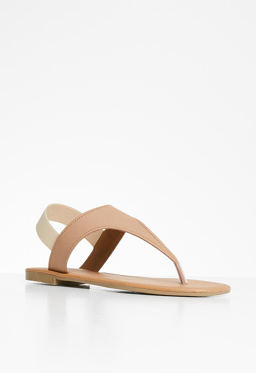 Superbalist - Londdi t-bar sandal - neutral