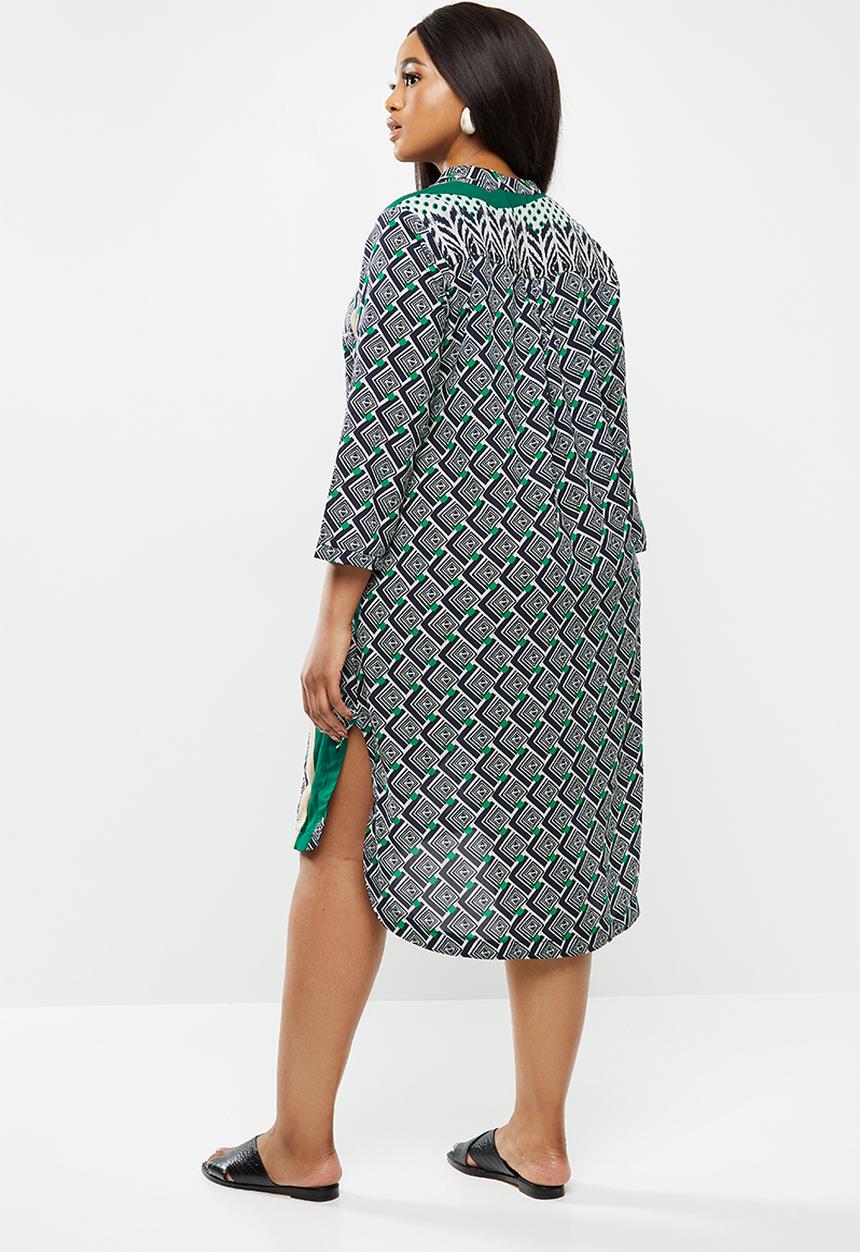 AMANDA LAIRD CHERRY - Plus lungro kafta - green