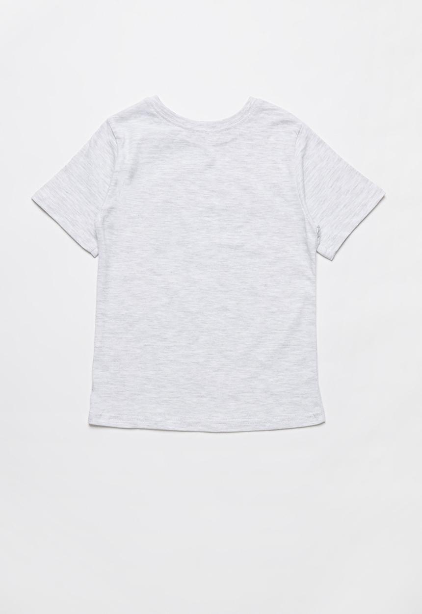 Pop Candy - Girls 2 pack tee - navy & grey 