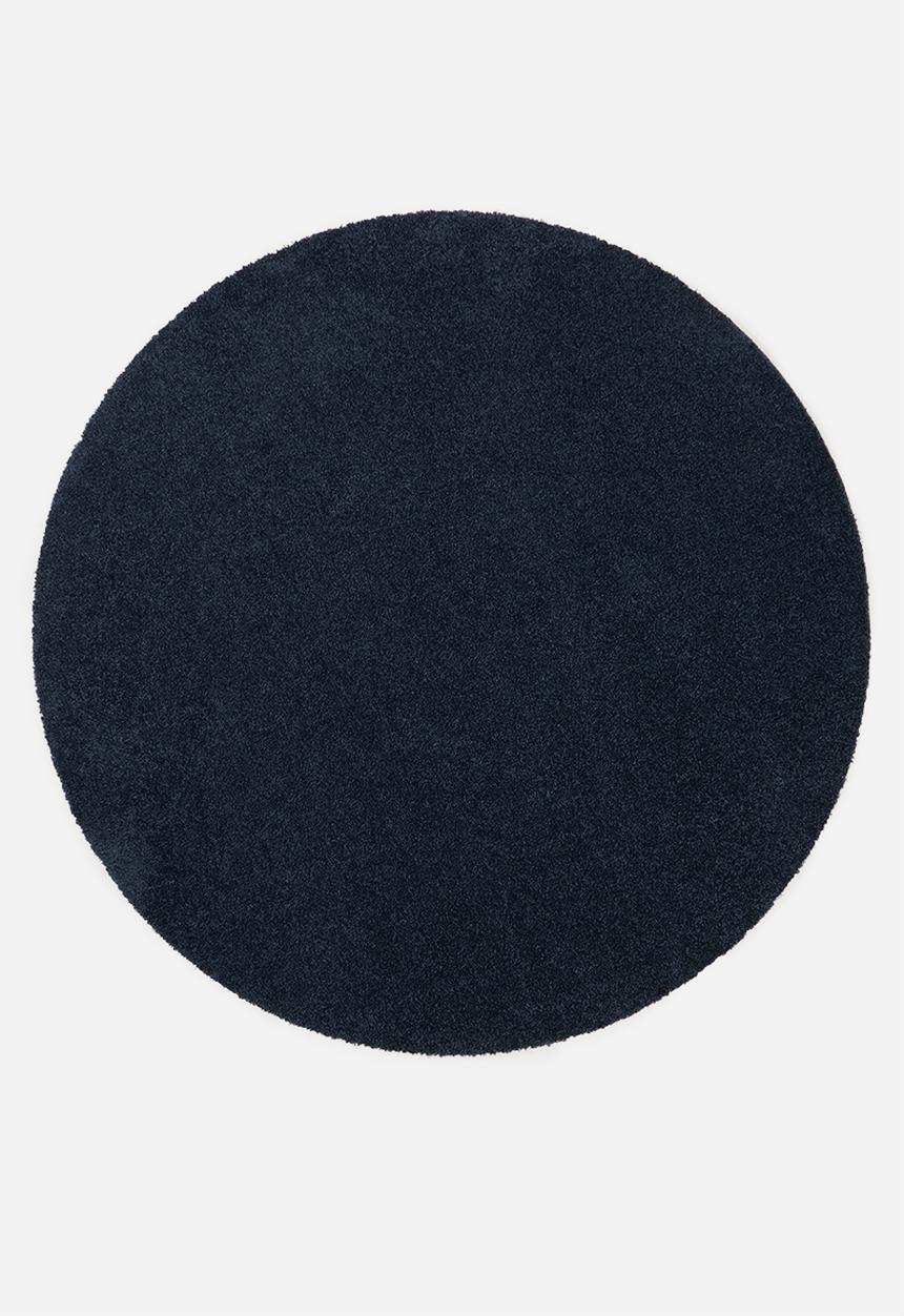 Sixth Floor - Dolce round rug - navy blue