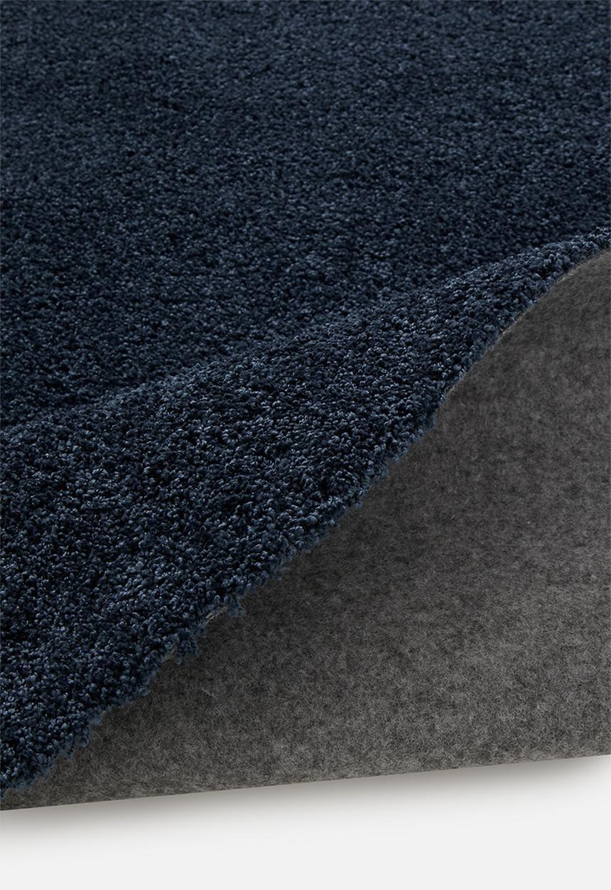 Sixth Floor - Dolce round rug - navy blue