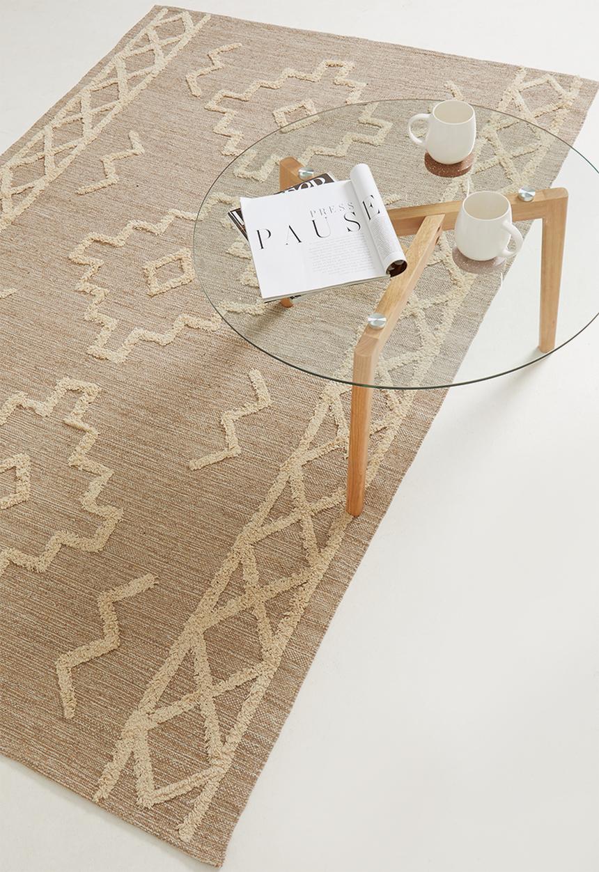 Sixth Floor - Elle tufted rug - natural
