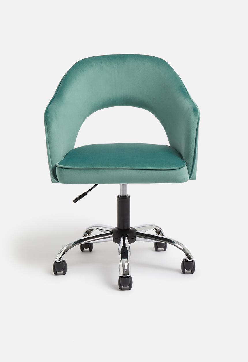 Sixth Floor - Sierra office chair - teal