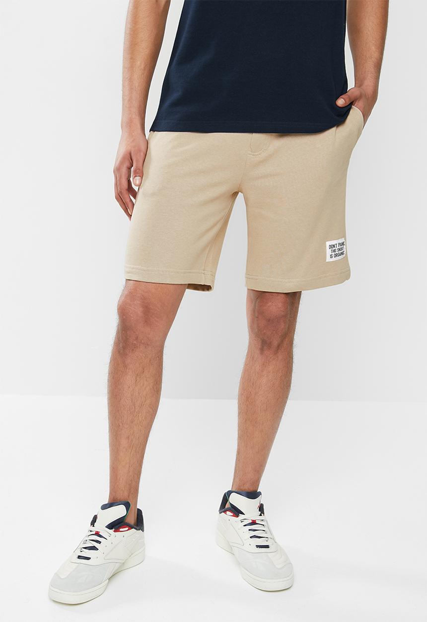 Brave Soul - Locust shorts - stone