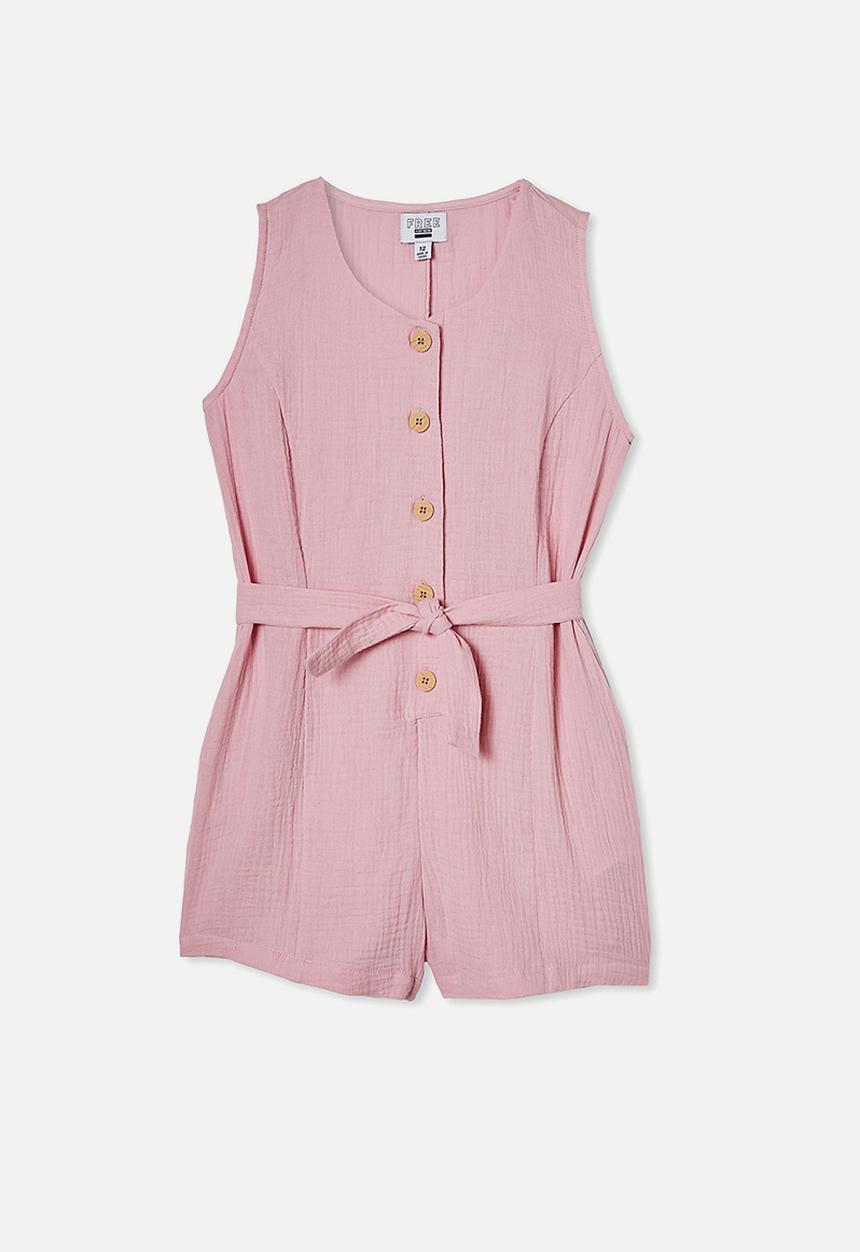 Free by Cotton On - Monique playsuit - marshmallow