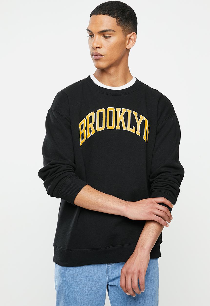 Factorie - Brooklyn fleece top - black