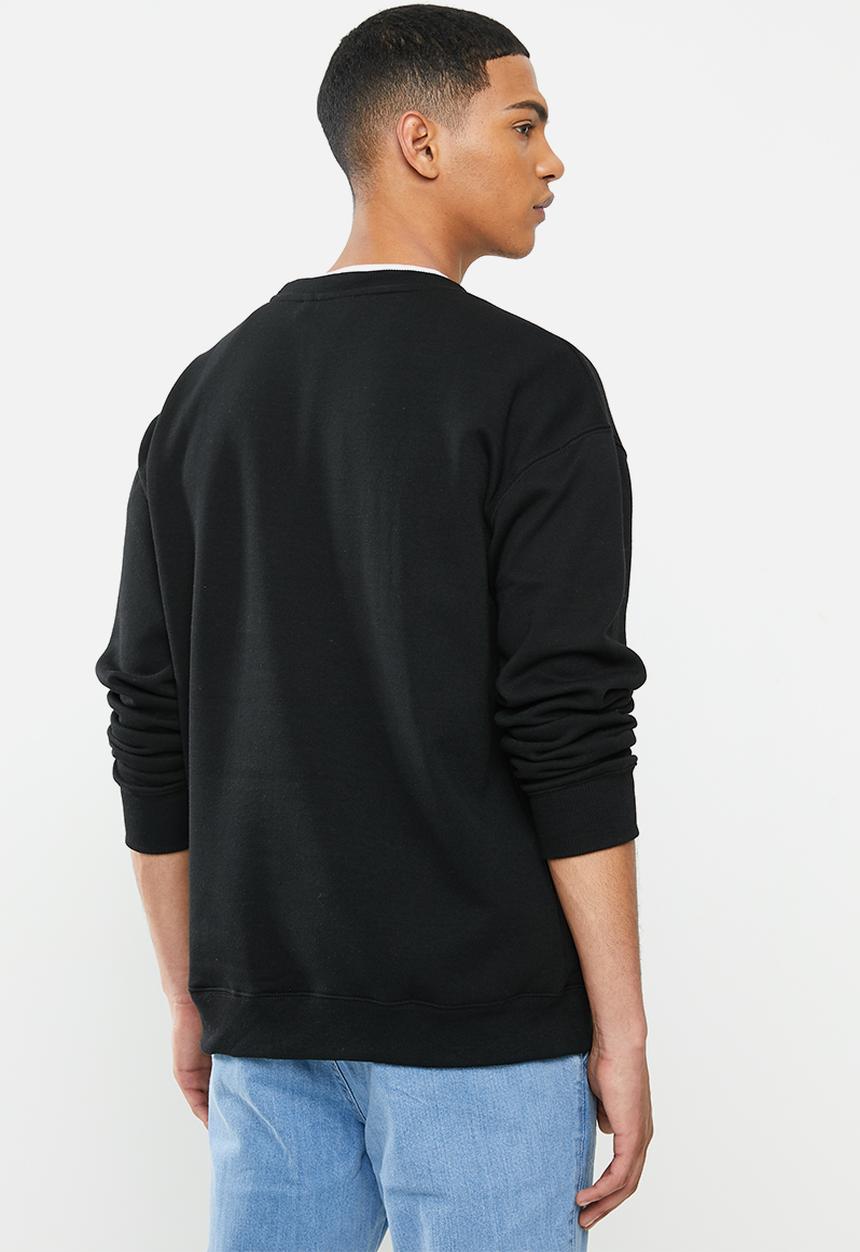 Factorie - Brooklyn fleece top - black