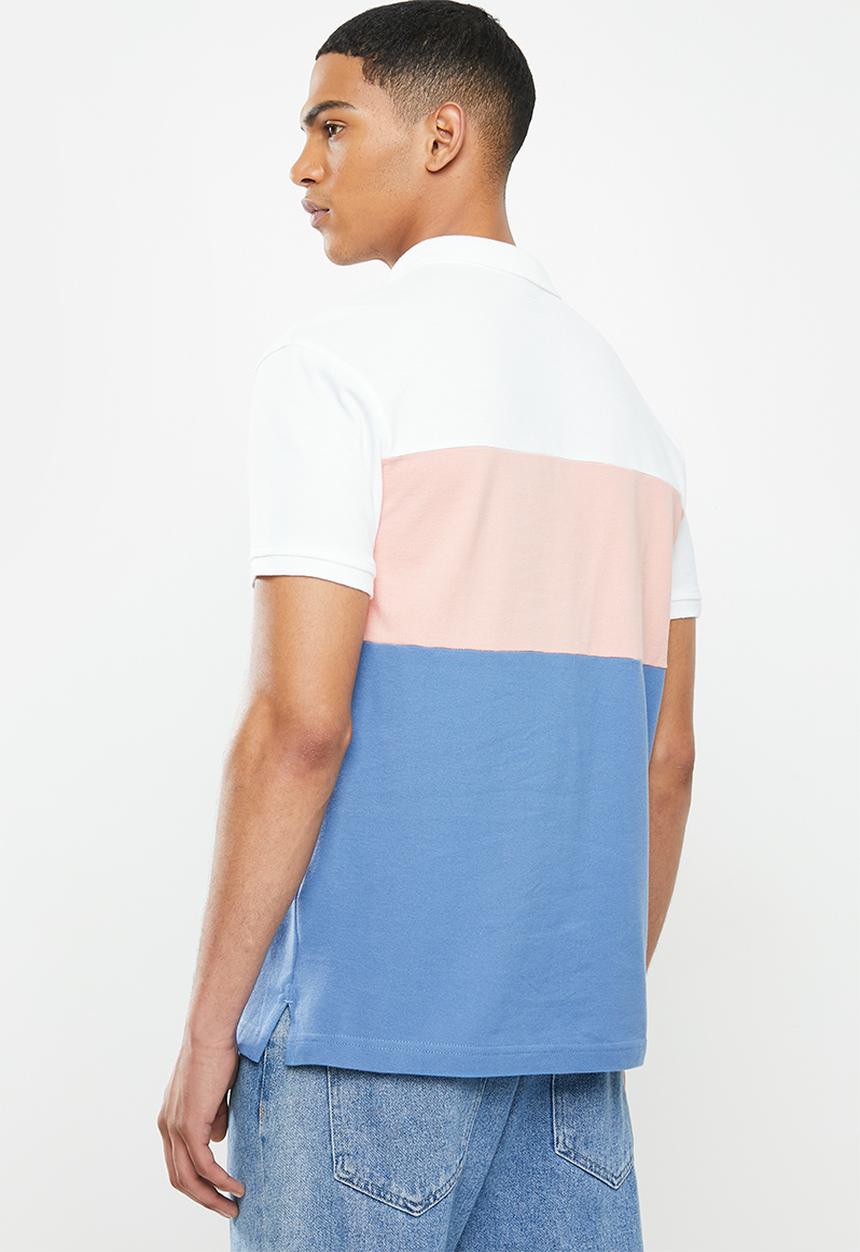 Levi’s® - Ama housemark polo - white & mellow rose