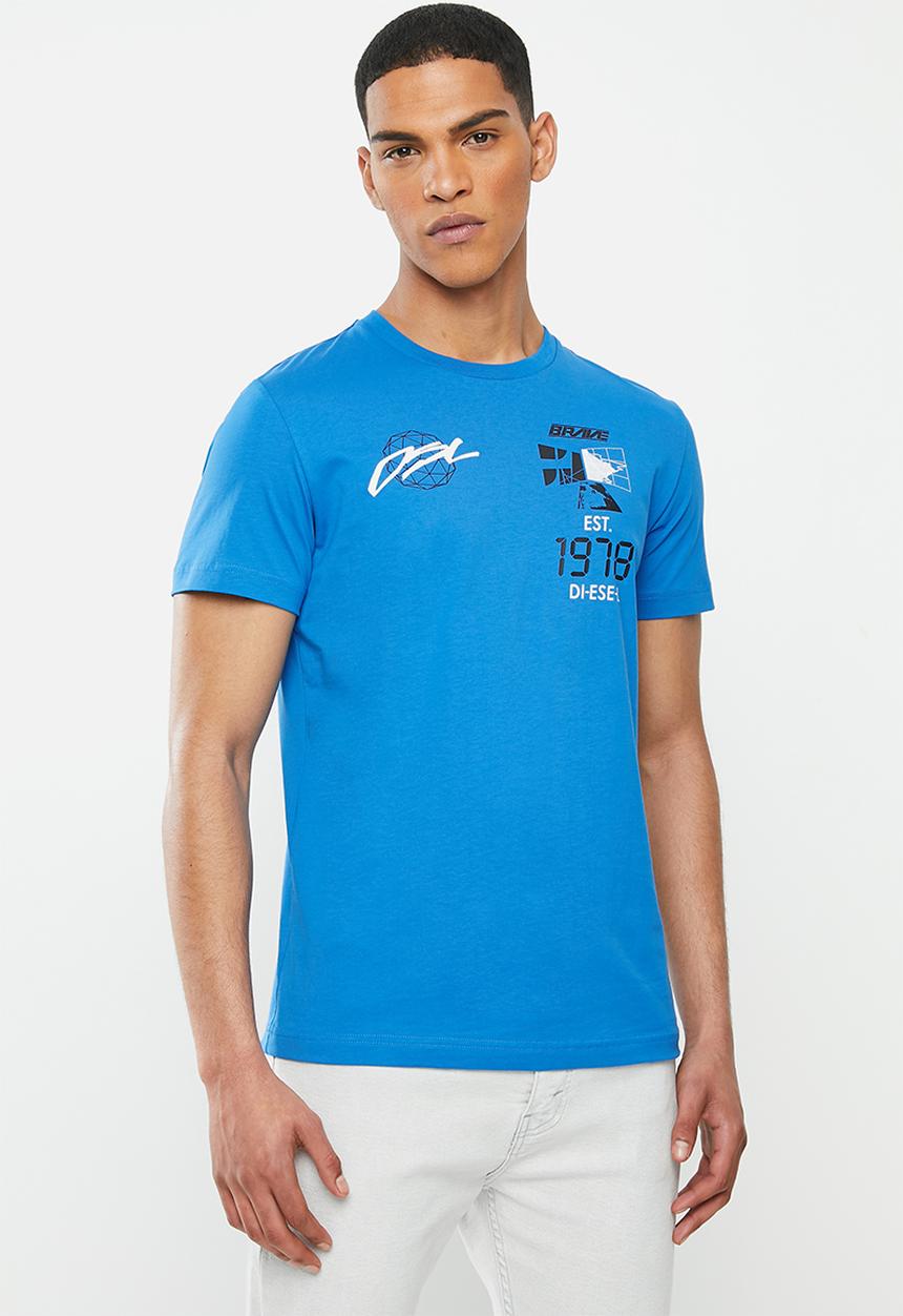 Diesel  - T-Diegos-x43 T-shirt - blue