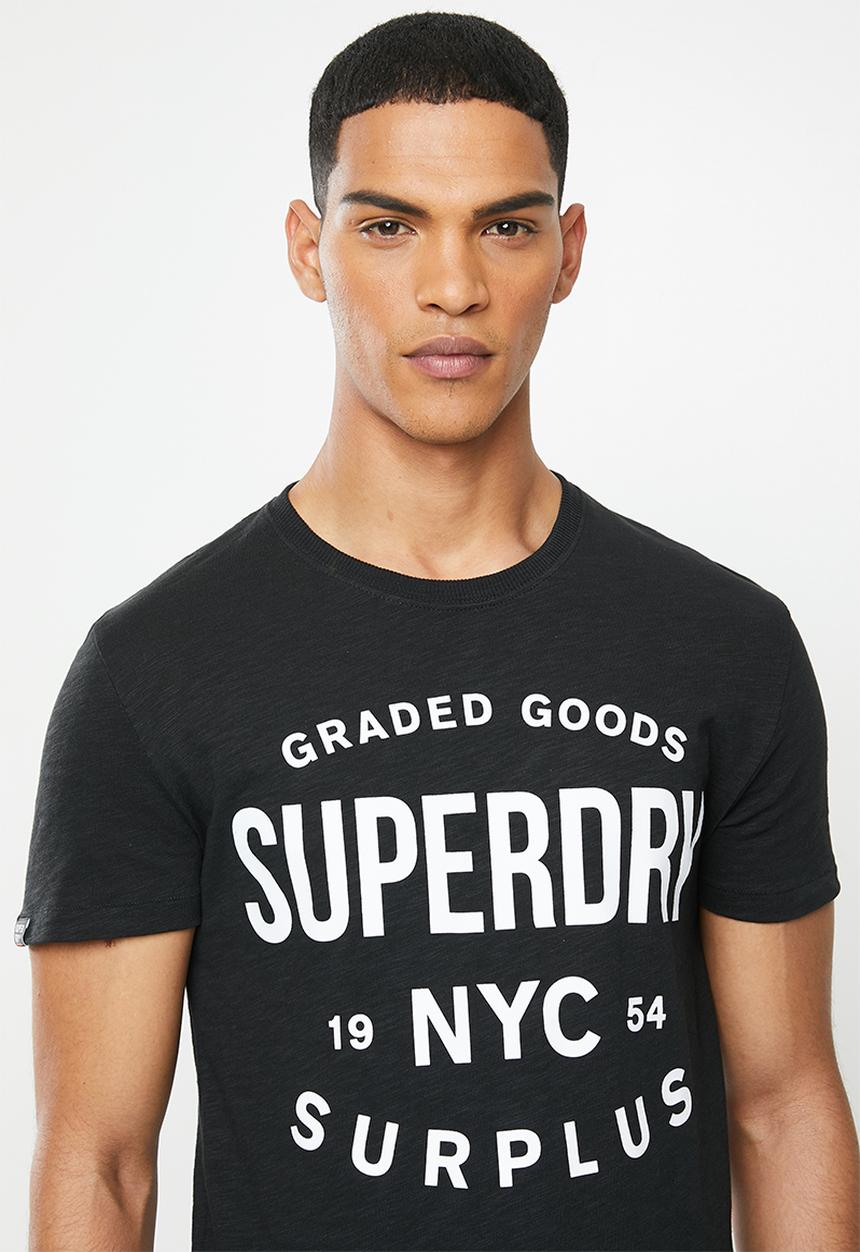 Superdry. - Surplus good classic tee - black