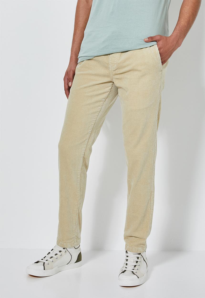 Superbalist - Deco corduroy pants - stone