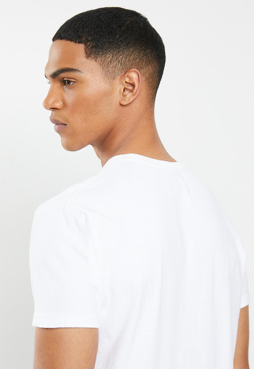 Superdry. - Vl infill store tee - white