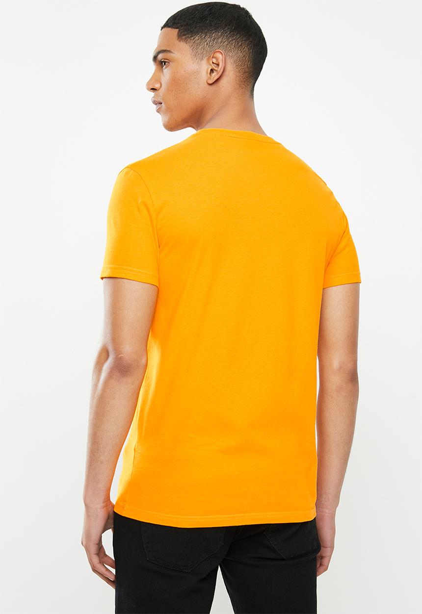 Superdry. - Script classic tee - yellow