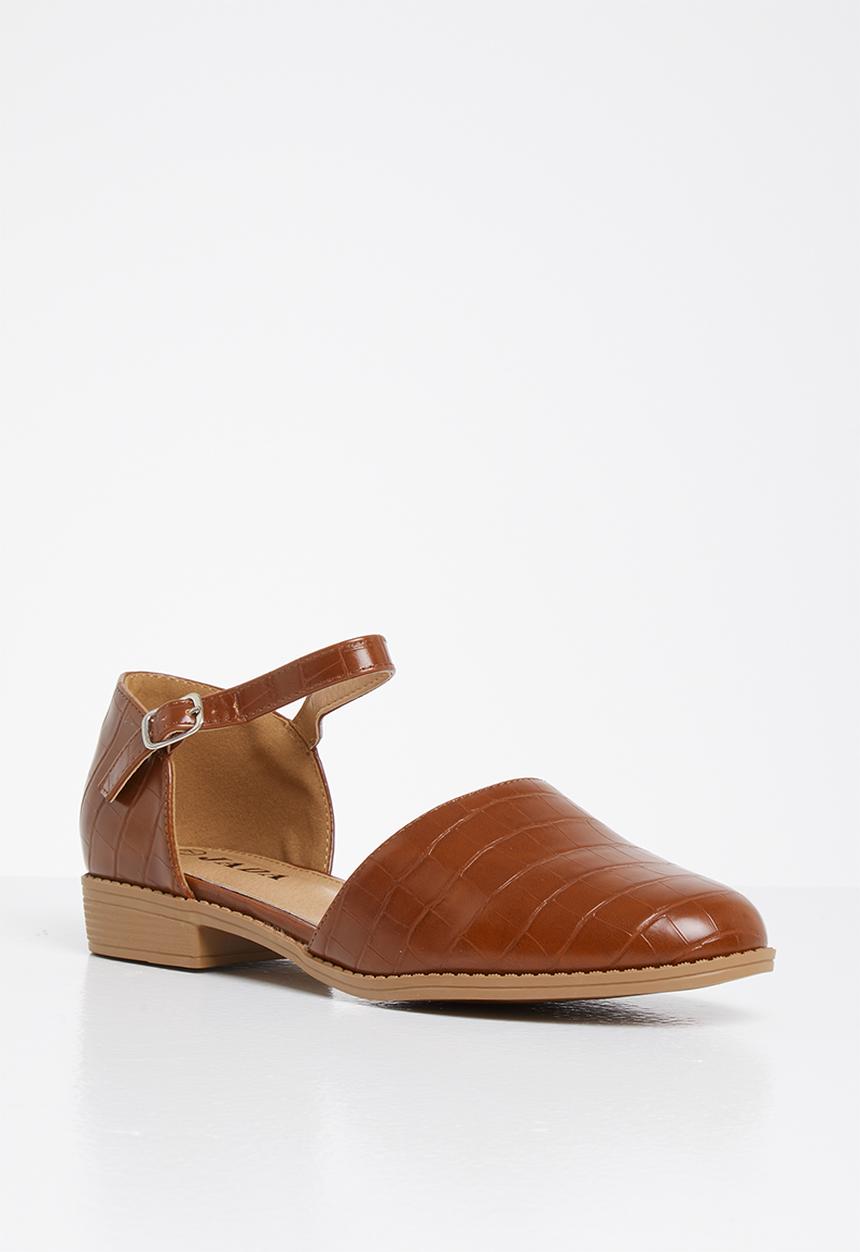 Jada - Croc mary jane - brown
