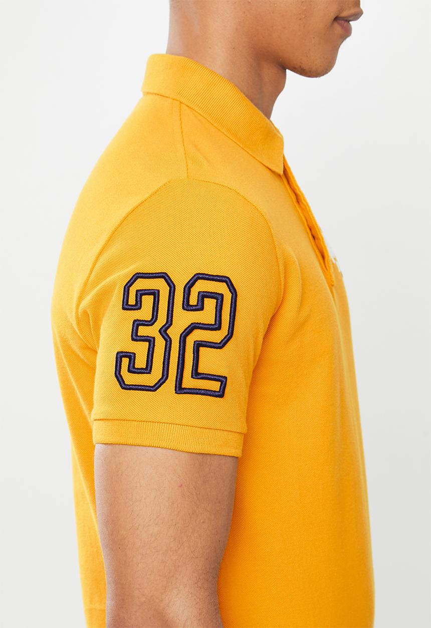 Superdry. - Classic superstate polo - yellow