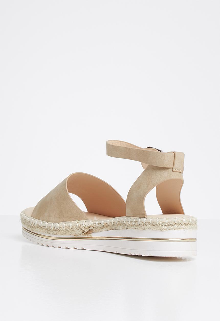 Jada - Ankle strap sandal - beige