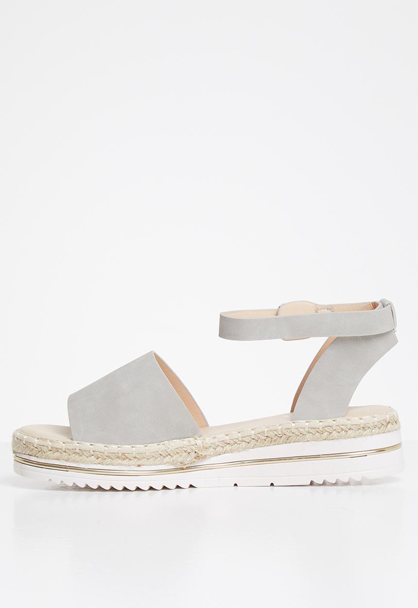 Jada - Ankle strap sandal - grey