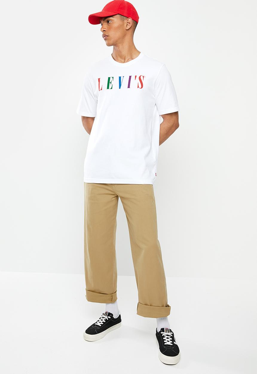 Levi’s® - Short sleeve relaxed fit tee -  white