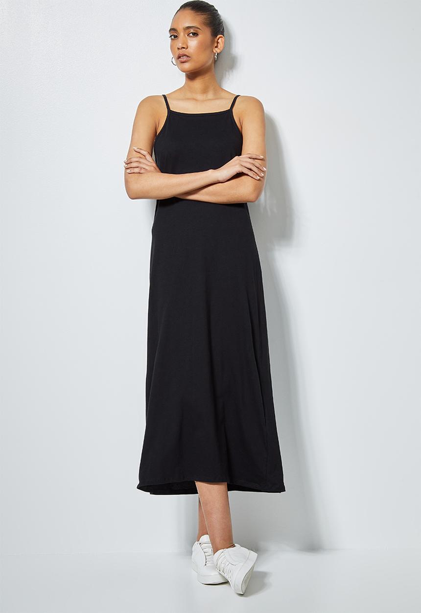 Superbalist - Halterneck strappy dress - black