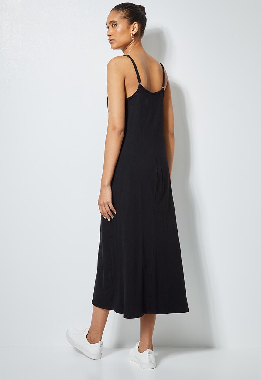 Superbalist - Halterneck strappy dress - black