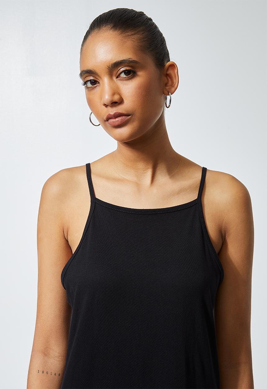Superbalist - Halterneck strappy dress - black