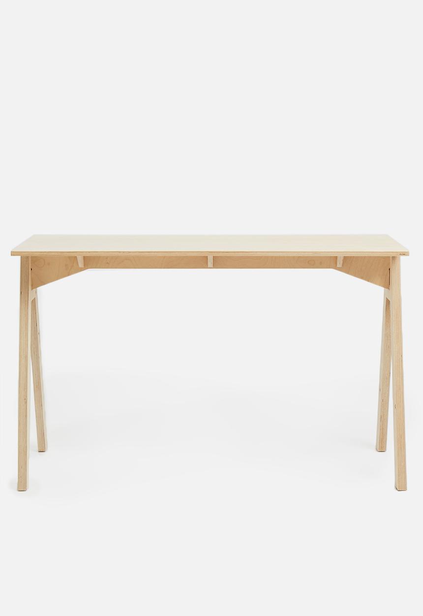 Native Decor - Simple 'a' desk - natural