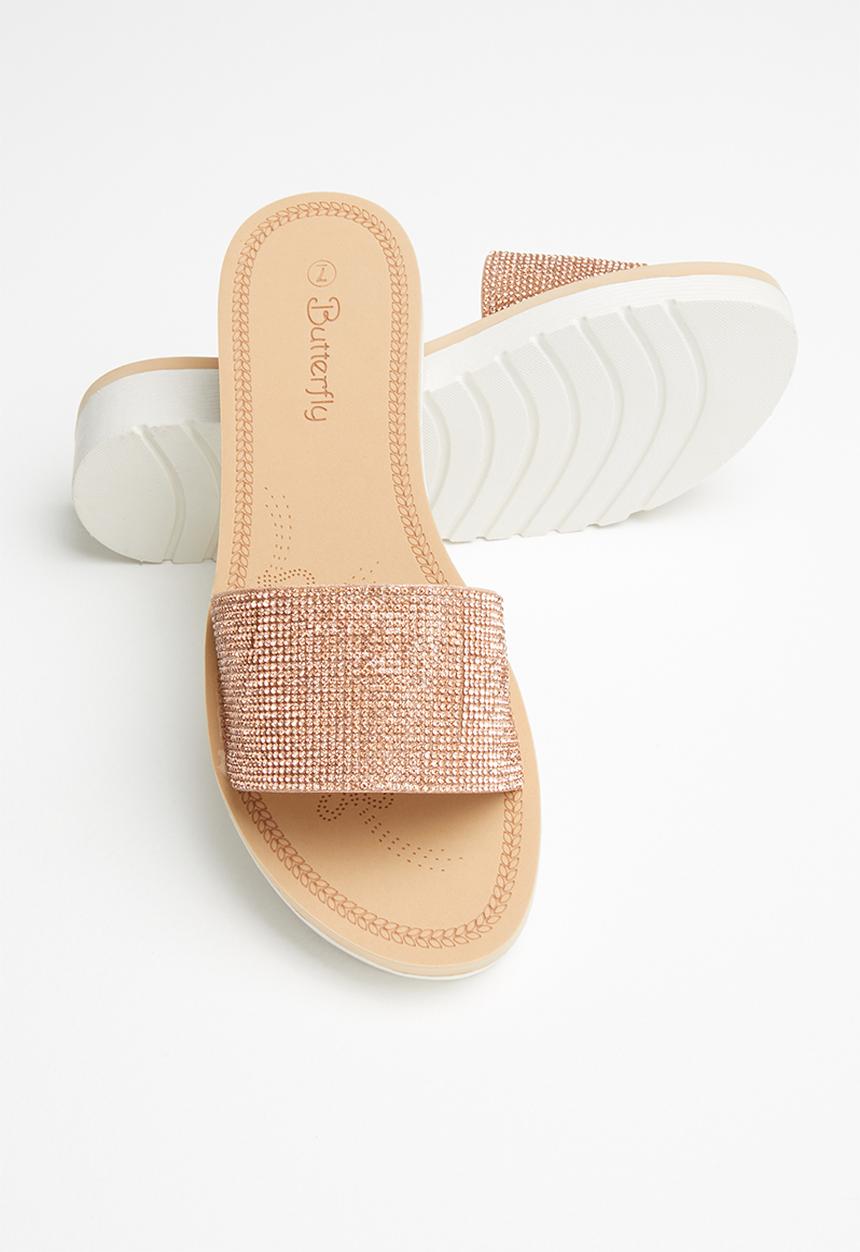 Butterfly Feet - Corley sandal - rose gold