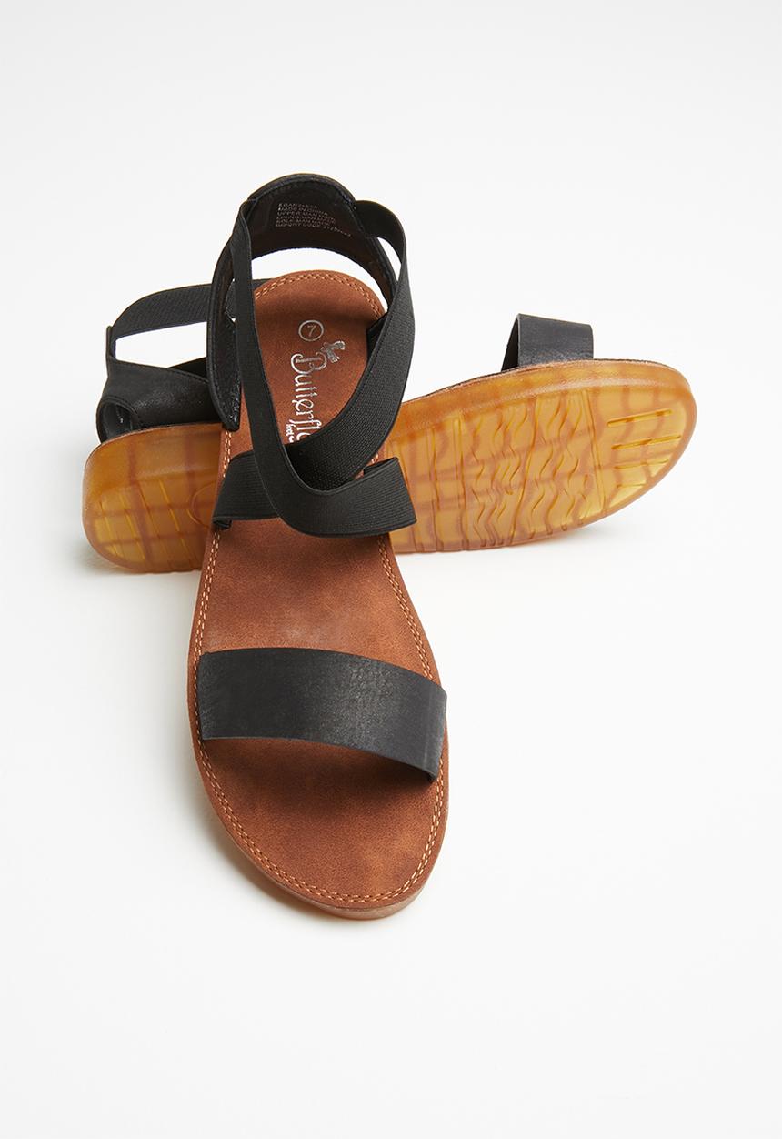 Butterfly Feet - Edan sandal - black