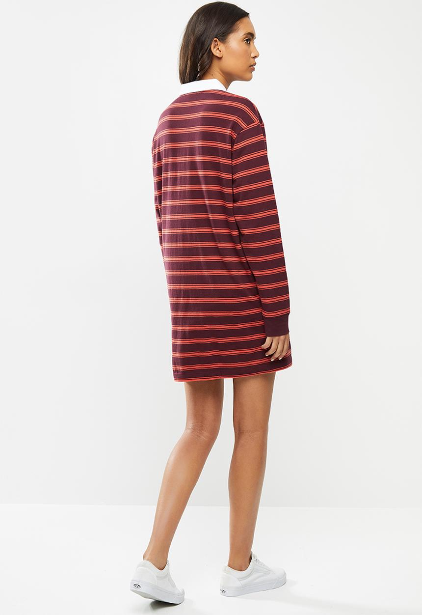 Vans - Stripe polo dress - port royale