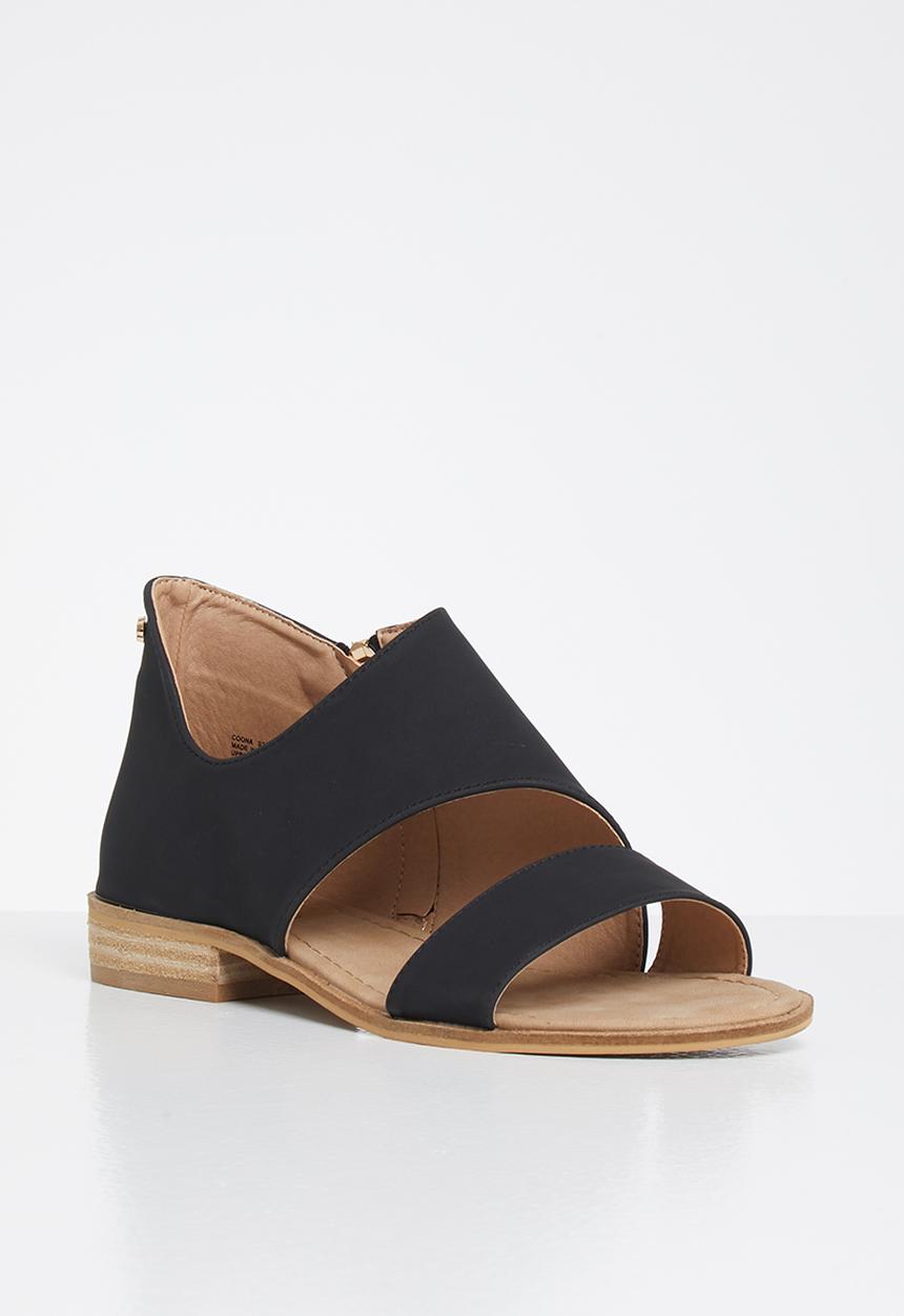 Miss Black - Coona peep-toe - black