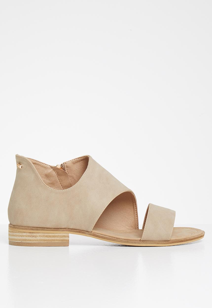 Miss Black - Coona peep-toe - neutral 