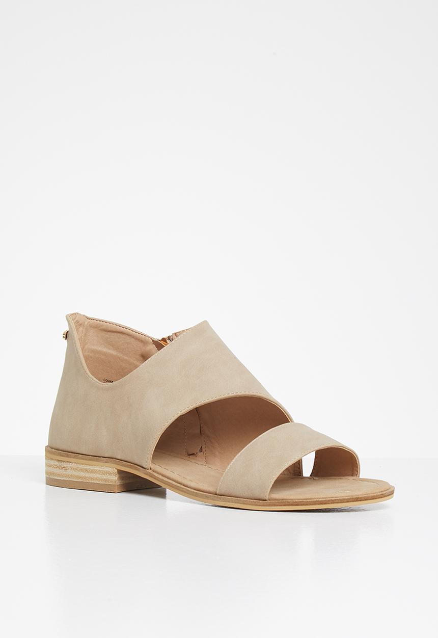 Miss Black - Coona peep-toe - neutral 