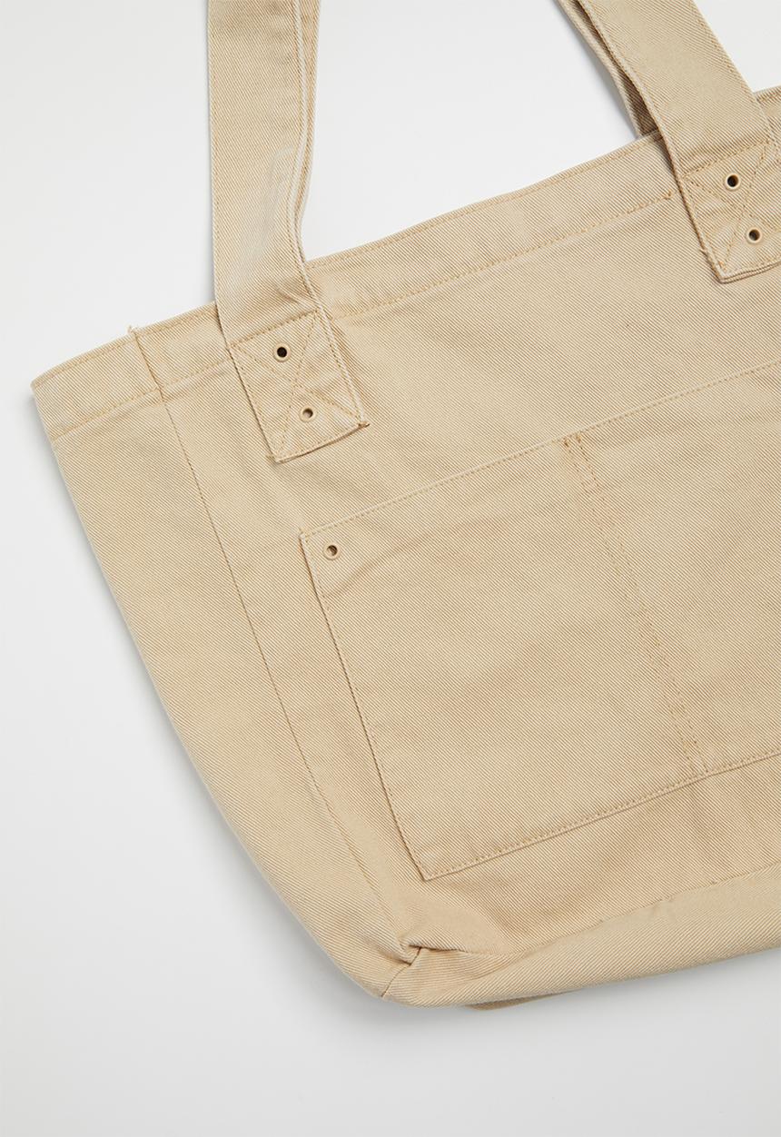 Rubi - Mini max washed tote - beige