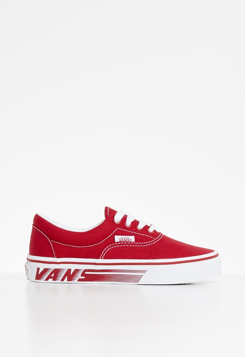 Vans - Uy era - chilli pepper & white
