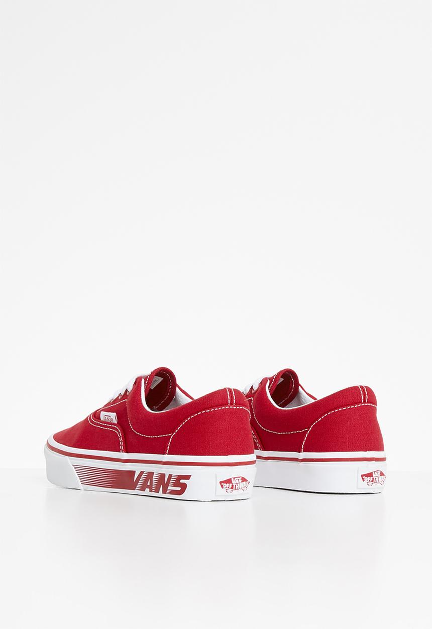 Vans - Uy era - chilli pepper & white
