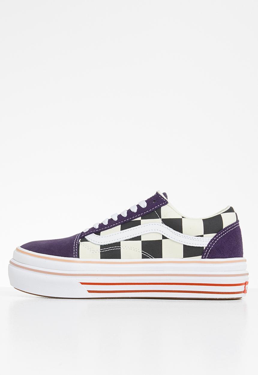 Vans - Super comfycush old skool - purple velvet/classic white