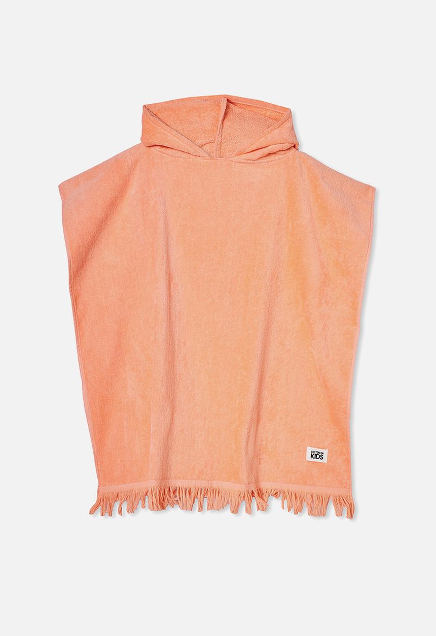 Cotton On - Kids hooded towel - peach 