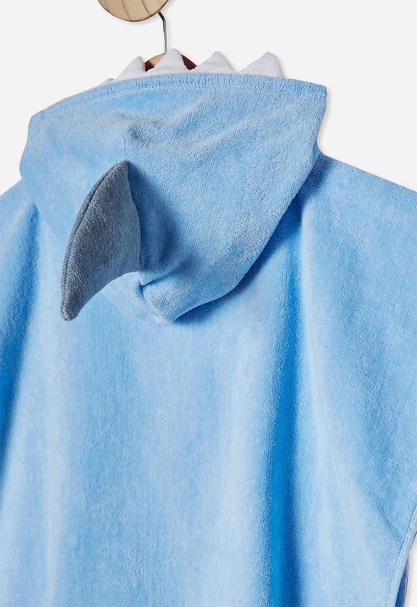 Cotton On - Kids hooded towel - blue