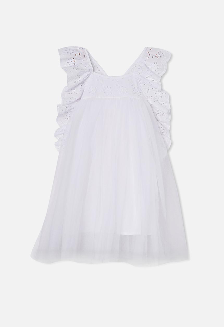 Cotton On - Isabell dress up dress - white