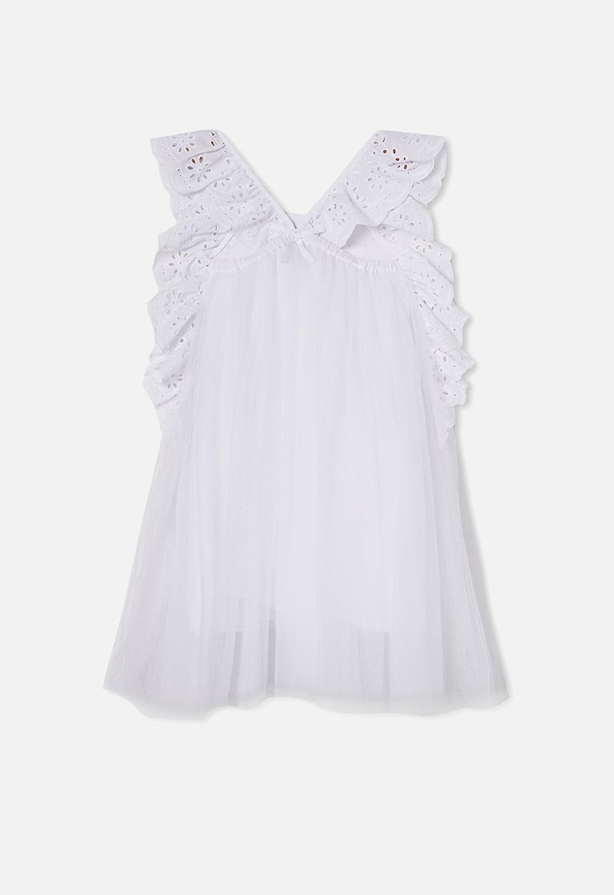 Cotton On - Isabell dress up dress - white