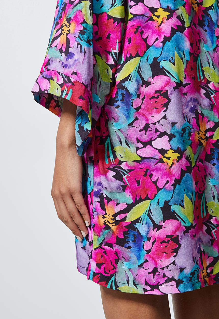 Superbalist - Artisinal watercolour kimono - multi