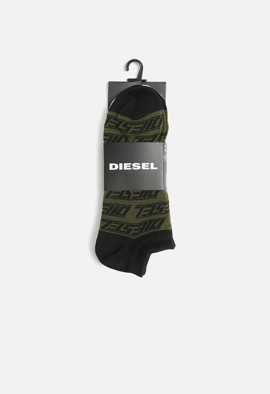 Diesel  - Gost 3 pack invisible socks - multi