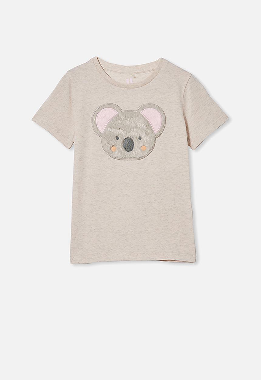 Cotton On - Stevie short sleeve embellished tee - blush marle