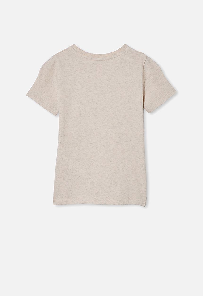 Cotton On - Stevie short sleeve embellished tee - blush marle